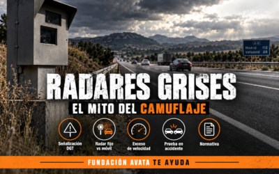 Por qué los radares de tráfico son de color gris