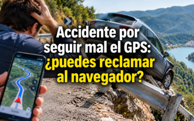 Accidente por seguir mal el GPS: ¿puedes reclamar al navegador?