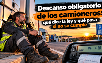 Descanso obligatorio de los camioneros: qué dice la ley y qué pasa si no se cumple