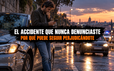 El accidente que nunca denunciaste: por qué puede seguir perjudicándote