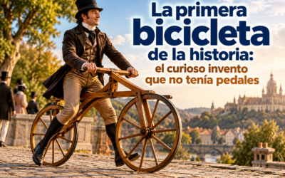 La primera bicicleta de la historia: el curioso invento que no tenía pedales