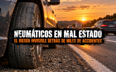 Neumáticos en mal estado: el riesgo invisible detrás de miles de accidentes