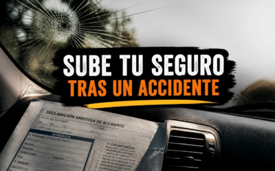 Por qué sube tu prima de seguro tras un accidente (y cómo evitarlo)