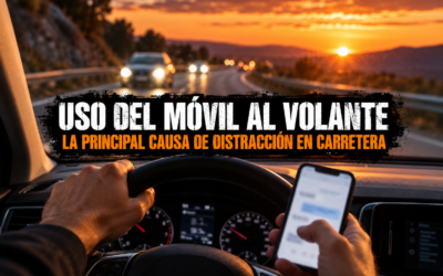 Uso del móvil al volante: la principal causa de distracción en carretera