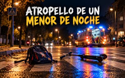 Atropello de un menor de noche: responsabilidad del conductor y derechos de la familia