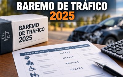 Baremo de tráfico 2025: tablas, cuantías y cómo se calculaba la indemnización ese año