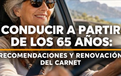 Conducir a partir de los 65 años: recomendaciones y renovación del carnet