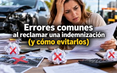 Errores comunes al reclamar una indemnización (y cómo evitarlos)