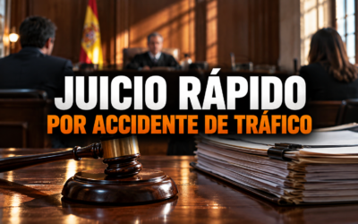 Juicio rápido por accidente de tráfico: cómo funciona y qué esperar