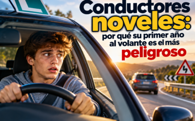 Conductores noveles: por qué su primer año al volante es el más peligroso